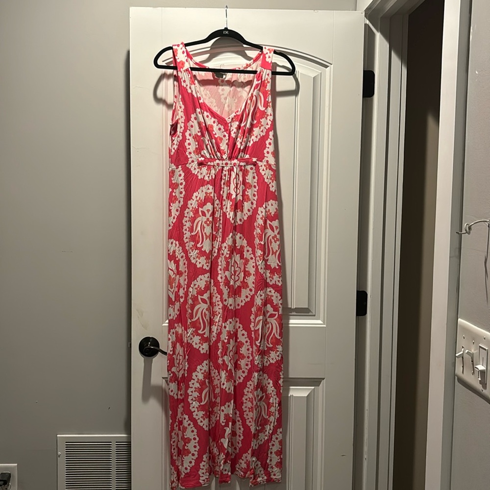 Boden long summer dress